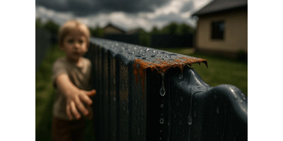 Чем закрыть острый край профлиста