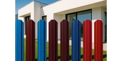 Цвета евроштакетника для забора