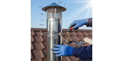 Искрогаситель на трубу бани Искрогаситель на трубу бани