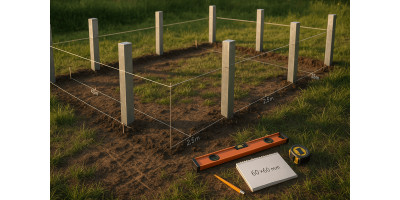 Расчет столбов для забора