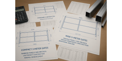 Распашные ворота своими руками чертежи схемы эскизы конструкция