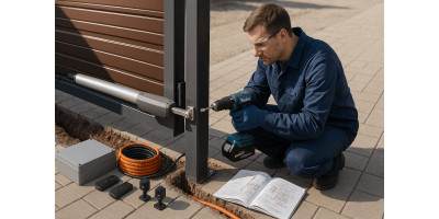 Распашные ворота своими руками Распашные ворота своими руками