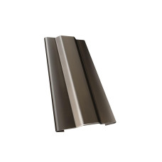 Защелка для кронштейна трубы, Optima, RR 32 темно-коричневая