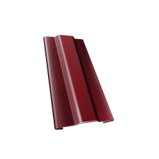 Защелка для кронштейна трубы, Optima, RAL 3005 красное вино