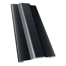 Защелка для кронштейна трубы, Optima, RAL 7024 мокрый асфальт