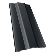 Защелка для кронштейна трубы, Optima Matt RAL 7024 мокрый асфальт