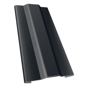 Защелка для кронштейна трубы, Optima Matt RAL 7024 мокрый асфальт