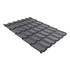 Металлочерепица Grand Line Классик (Classic) v02 0,5 Satin RAL 7004 сигнальный серый