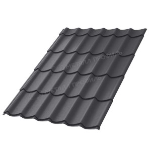 Металлочерепица Металл Профиль Ламонтерра X VALORI 20 Grey 0.5 мм