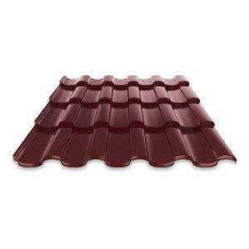 Металлочерепица Руукки (Ruukki) Adamante 05 Polyester (PE) Zn 275 (шоколадный) RR887