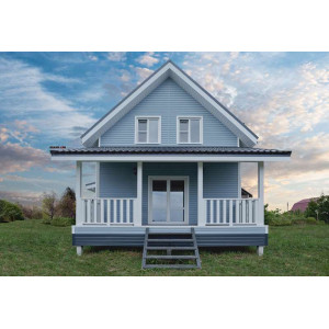 Металлочерепица Grand Line Классик (Classic) v02 0,5 Satin RAL 7016 антрацитово-серый