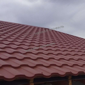 Металлочерепица Металл Профиль Монтекристо M VALORI 20 Violet 0.5 мм