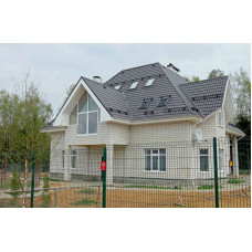 Металлочерепица Grand Line Классик (Classic) v02 0,5 Satin RAL 7004 сигнальный серый