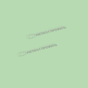 Металлочерепица Металл Профиль Трамонтана M NormanMP ПЭ 01 RAL 6019 зеленая пастель 0.5 мм
