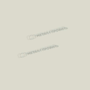 Металлочерепица Металл Профиль Монтекристо X NormanMP ПЭ 01 RAL 9002 серо-белый 0.5 мм