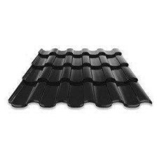 Металлочерепица Руукки (Ruukki) Adamante 05 Crown BT Zn 275 (черный) RR33