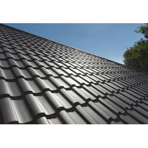 Металлочерепица Руукки (Ruukki) Adamante 05 Polyester (PE) Zn 275 (терракотовый) RR750