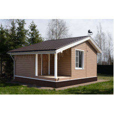 Металлочерепица Grand Line Классик (Classic) v01 0,5 Satin RAL 8017 шоколад