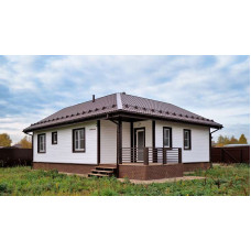 Металлочерепица Grand Line Классик (Classic) v01 0,5 Satin RAL 8017 шоколад