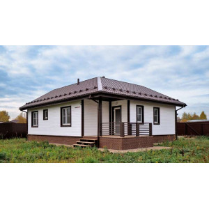 Металлочерепица Grand Line Классик (Classic) v01 0,5 Satin RAL 8017 шоколад
