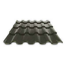 Металлочерепица Руукки (Ruukki) Adamante 05 Polyester (PE) Zn 275 (темно-серый) RR23