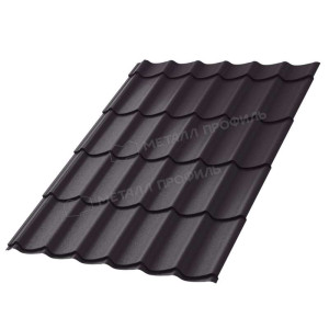 Металлочерепица Металл Профиль Ламонтерра VALORI 20 Violet 0.5 мм
