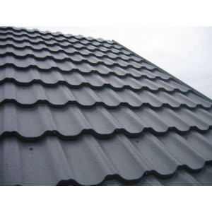 Модульная металлочерепица Руукки (Ruukki) Finnera 05 Crown BT Zn 275 (терракотовый) RR750