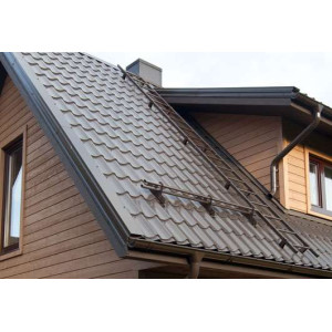 Металлочерепица Руукки (Ruukki) Monterrey Standart 05 Crown BT Zn 275 (графитовый) RR2H3