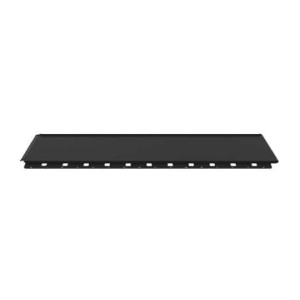 Модульная металлочерепица Руукки (Ruukki) Hyygge 06 Crown BT Zn 275 (черный) RR33
