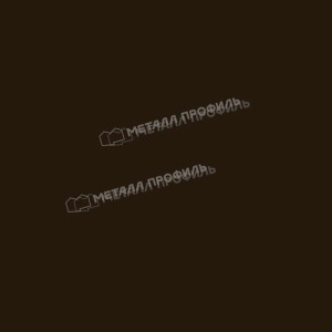 Металлочерепица Металл Профиль Монтекристо XL NormanMP ПЭ 01 RR32 темно-коричневый 0.5 мм