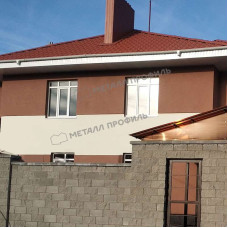 Металлочерепица Металл Профиль Трамонтана X PURETAN 20 RR32 темно-коричневый 0.5 мм