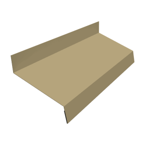 Отлив простой 50 0,45 PE с пленкой RAL 1014 слоновая кость (2м)