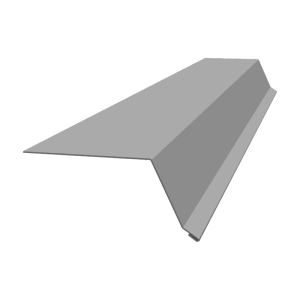 Планка капельник 100х55 0,45 PE с пленкой RAL 9003 сигнальный белый (2м)