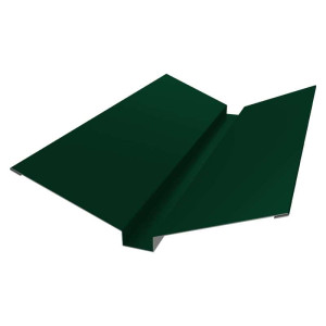 Планка ендовы верхней 115х30х115 0,45 Drap TR RAL 6005 зеленый мох (2м)