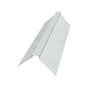 Планка конька прямоугольного 115х30х115 0,55 Zn (2м)
