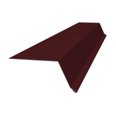 Планка капельник 100х55 0,4 PE с пленкой RAL 3005 красное вино (2м)