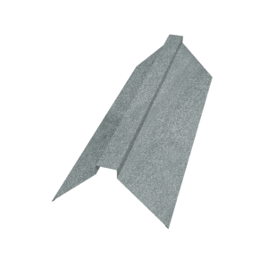 Планка конька плоского 115х30х115 0,7 Zn (2м)