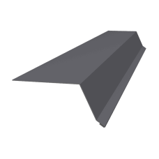 Планка капельник 100х55 0,4 PE с пленкой RAL 7004 сигнальный серый (2м)