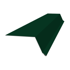 Планка капельник 100х55 0,4 PE с пленкой RAL 6005 зеленый мох (2м)