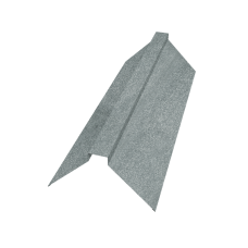 Планка конька плоского 115х30х115 0,5 Zn (2м)