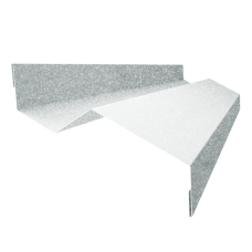 Планка примыкания внакладку 25х17х35х17 0,5 Zn (2м)