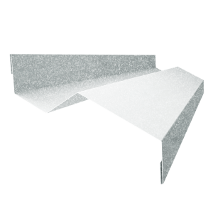 Планка примыкания внакладку 25х17х35х17 0,5 Zn (2м)