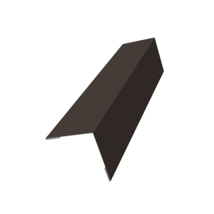 Угол внешний 70х70 0,5 Rooftop Бархат RR 32 темно-коричневый (2м)