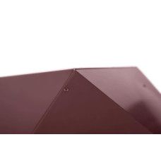 Дымник на трубу Классика 510х510мм RAL 3005 Красное Вино