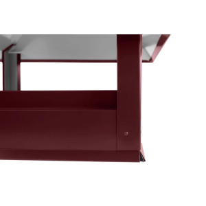 Дымник на трубу Стандарт 640х640мм RAL 3005 Красное Вино