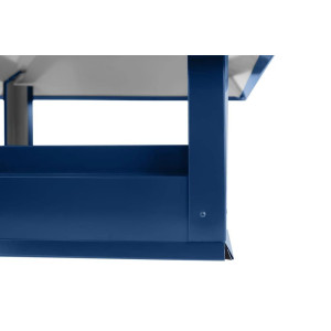 Дымник на трубу Стандарт 640х640мм RAL 5005 Сигнальный синий