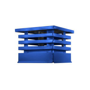 Дымник на трубу Техно 640х640мм RAL 5005 Сигнальный синий