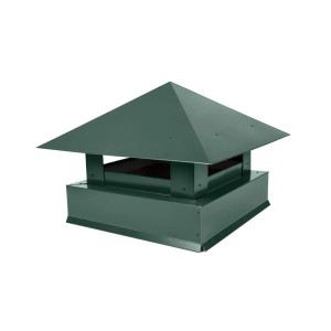 Дымник на трубу Классика 390х520мм RAL 6005 Зеленый мох