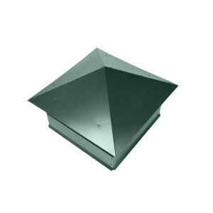 Дымник на трубу Классика 390х520мм RAL 6005 Зеленый мох