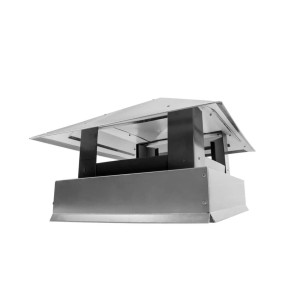 Дымник на трубу Классика 390х520мм RAL 7004 Сигнальный серый